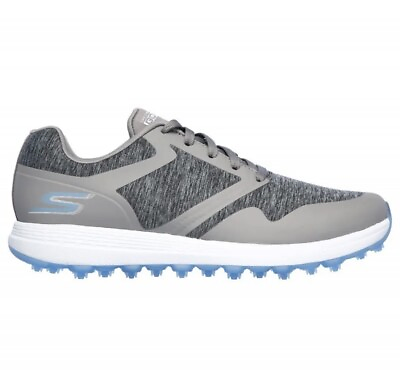 #ad NEW Womens Skechers Go Golf Max Cut Golf Shoes 14879 Gray Blue Sz 6 M $59.99