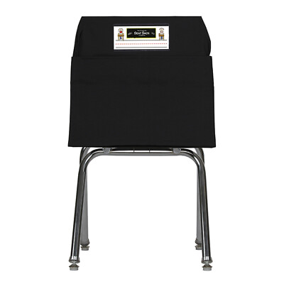 #ad Seat Sack® Seat Sack Large 17 inch Chair Pocket Black SSK00117BK UPC 8350... $23.99
