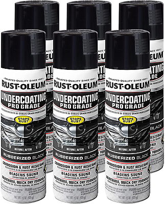 #ad 248656 Professional Grade Undercoating Spray 15 Ounce Pack of 6 Black 90 Ou $71.99