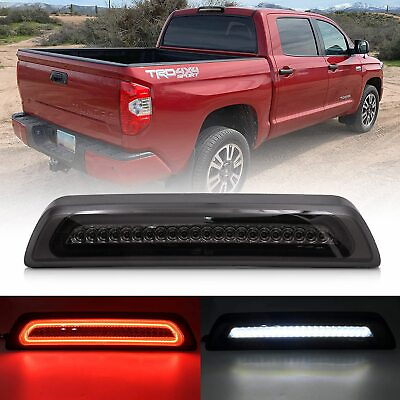 #ad LED 3rd Third Brake Light Stop Tail Cargo Lamp Smoke For 2007 2021 Toyota Tundra $49.49