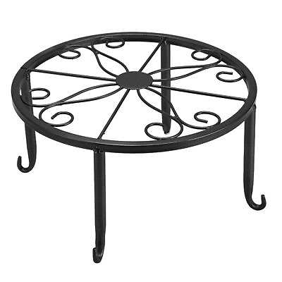 #ad Metal Plant Stand Heavy Duty Anti Rust Iron Flower Pot Stand Outdoor Indoor... $31.04