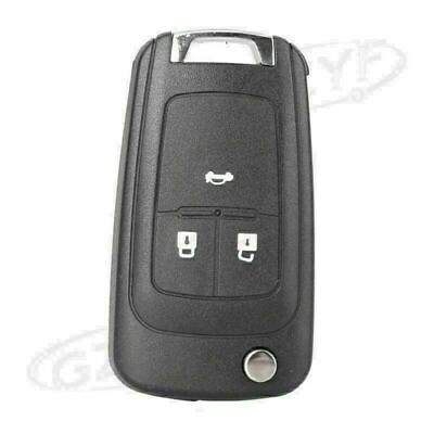 #ad Flip Key Shell Fit CHEVROLET Remote Key Case Fob Replacement 3 Button Car Auto $8.53