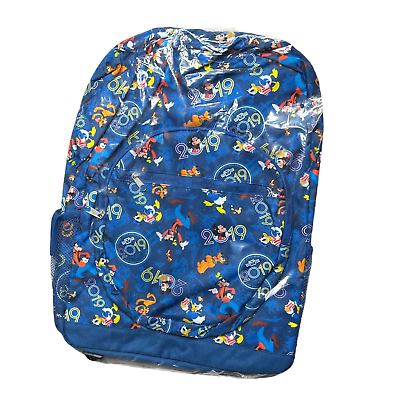 #ad New Walt Disney World 2019 Mickey amp; Friends 4 Park Icons Backpack $18.17