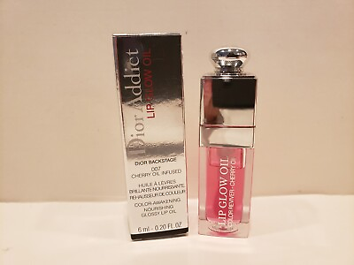 #ad Christian Dior Dior Addict Lip Glow Oil Backstage #007 Raspberry NIB $39.99