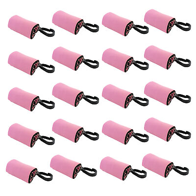 #ad Twenty Five Clip On Neoprene Pink Sleeve Lip Balm Holsters LIPSTICK HOLDER Key $39.65