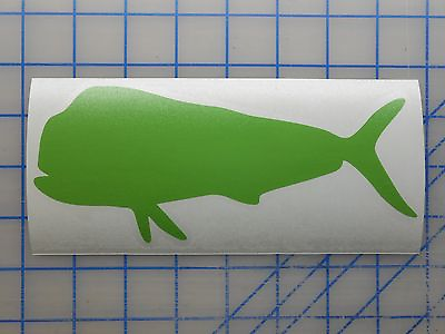 #ad Mahi Sticker 5.5quot; 7.5quot; 11quot; Dolphin Trolling Offshore Fishing Outriggers Rod Lure $2.99