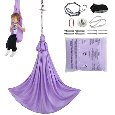 #ad Sensory Swing for Kids 3.1 Yards Aerial Yoga Hammock Special Needs Therapy $19.99