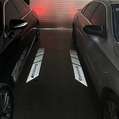 #ad 2X LED Mirror Light Courtesy Projectors For Mercedes AMG A B C E S GLB GLC EQC $99.95