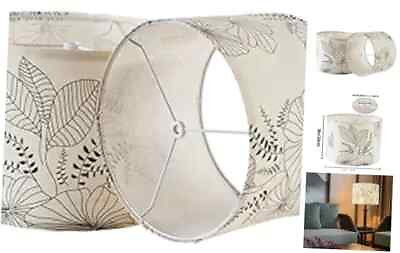 #ad #ad Lamp Shades Set of 2 Drum Lamp Shades for Table Lamps and Floor Lamps $41.12