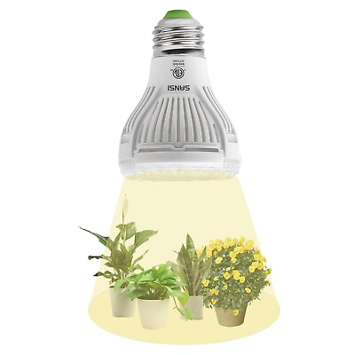 #ad 10W LED Grow Light Bulb House Plants Full Spectrum 150W Equivalent Sunlike Lamp $8.50