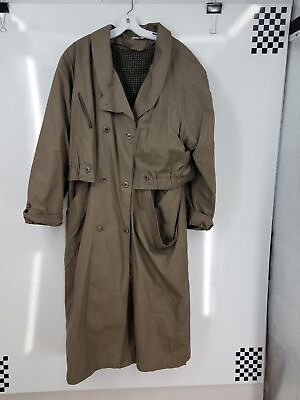 #ad Vintage Fitting Image Women#x27;s Trench Coat Size 16 $15.99