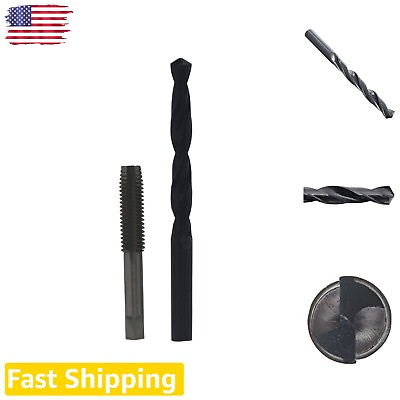 #ad Durable High Speed Steel Tap and Black Oxide Drill Bit Set Machinist#x27;s Choice $26.99