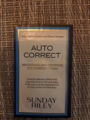 #ad Sunday Riley auto correct eye contour cream 50 Sample Packets $12.00