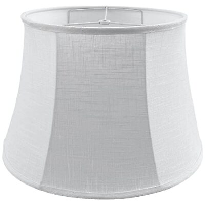 #ad White Large Drum Lamp Shade for Chandeliers Floor Light and Table Lamp 12x16... $47.87