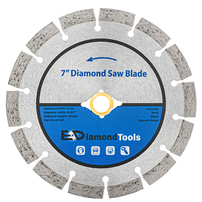 #ad General Purpose Diamond Saw Blades Wet or Dry $16.99