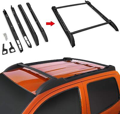 #ad #ad For Toyota Tacoma Double Cab 2005 2023 Top Roof Rack Cross Side Rails Bars Set $92.40