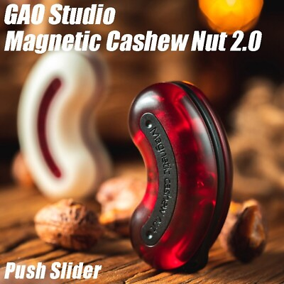 #ad Gao Studio Cashew Hand Push Slider Fidget Desk Toys Gamer EDC PPB Gifts for Him $36.95