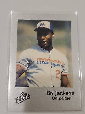 #ad 1986 Bo Jackson Minor League Rookie #28 Memphis Chicks 🎖️NM MINT or BETTER🎖️ $9.99