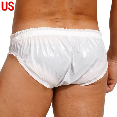 #ad US Men Panties Low Rise Water Resistant Underwear Briefs Bikini Thong Swimwear $7.89