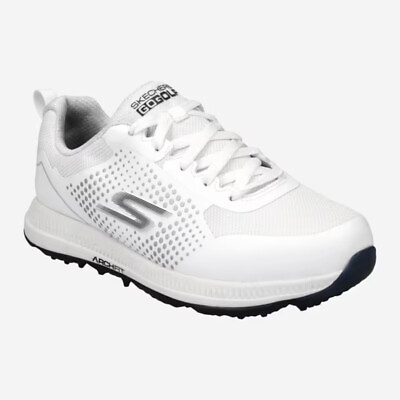 #ad NEW Womens Skechers Go Golf Elite 5 Sport Golf Shoes White Navy Pick Size $49.99