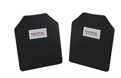 #ad Tactical Scorpion Body Armor Plate Trauma Pads Backers Pair 10mm 10x12 For AR500 $14.36