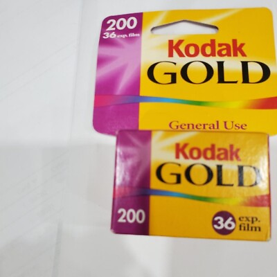 #ad Kodak Gold 200 35MM Color Print Film 36 Exposure General Use Expired 09 2006 $8.95