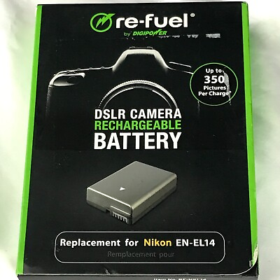 #ad Nikon EN EL14 Rechargeable Li ion Battery $12.71