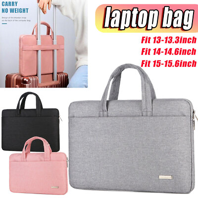 #ad Laptop Notebook Sleeve Carry Case Bag Cover For 13quot; 15quot; MacBook Lenovo HP Dell $20.99