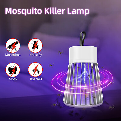 #ad Mosquito Killer UV Light LED Electric Fly Bug Insect Zapper Trap Outdoor Indoor $13.59