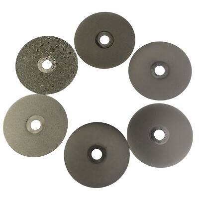 #ad Versatile 100mm Coated Flat Wheel for Metal and Gemstone Grinding $9.98