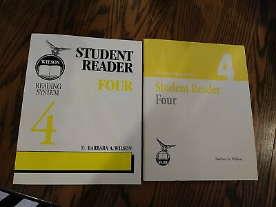 #ad Wilson Reading System Student Reader 4 Four 3rd Edition $2.41