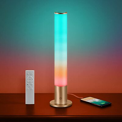 #ad Bluetooth Mood Lamp Multicolor Changing Portable Table Lamp LED RGB Night Light $19.99