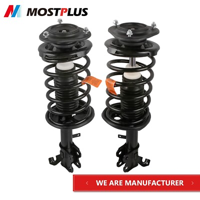 #ad 2PCS Front Complete Shock Struts w Coil Springs For 1993 2002 Toyota Corolla $93.98