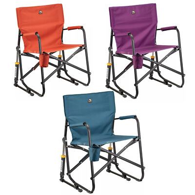 #ad GCI Outdoor Freestyle Rocker Foldable Rocking Camp Chair $63.89