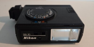 #ad Nikon SB 10 Shoe Mount Speedlight Flash for FM FE Vintage Untested $19.25