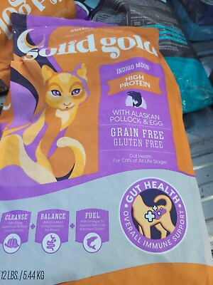 #ad Solid Gold High Protein Alaskan Pollack 12 Lbs Feline Ex 12 24 Free Ship S Note $38.99