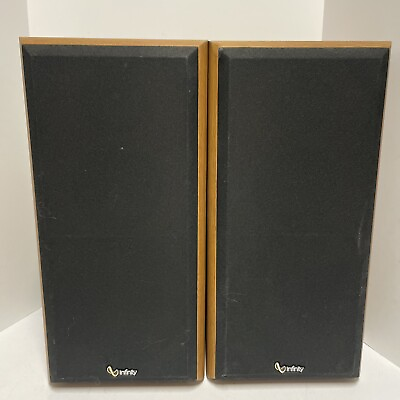 #ad Infinity J390 8quot; Woofer 5quot; Mid Three Way Speakers Reference Three with Box USED $299.95