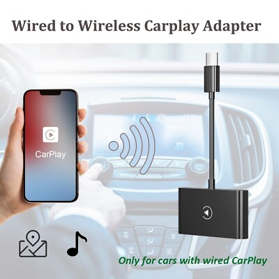 #ad Wireless CarPlay Adapter Dongle USB For Apple iOS 10 Car Auto Navigation Player $42.63
