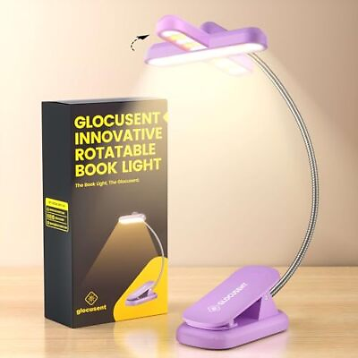 #ad Rotatable Book Light for Reading at Night Bright 22LEDs with 3 Colors amp; 5 Bri... $19.35