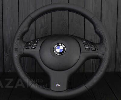 #ad BMW OEM Steering Wheel Leather M Sport E46 M3 E39 M5 ZHP 330ci $839.00