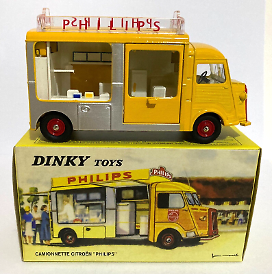 #ad Atlas French Dinky Toys 587 Citroen Camionnette quot;PHILIPSquot; Boxed. GBP 29.99