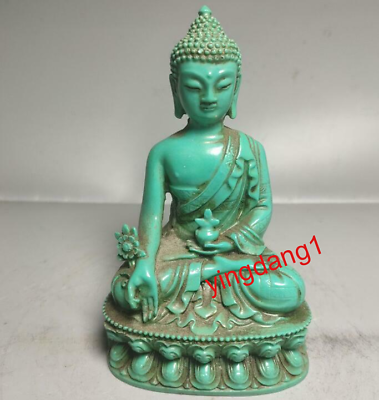 #ad Antique Crafts Resin Shakyamuni Buddha Statue Decoration Home Decoration $68.11