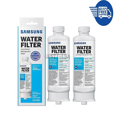 #ad 2 Pack Samsung DA97 17376B HAF QIN Refrigerator Water Filter DA97 08006C Sealed $25.88