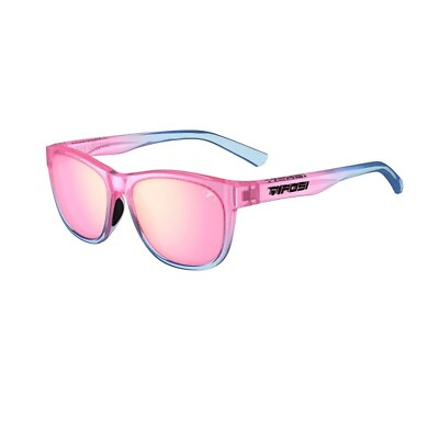 #ad Tifosi Optics SWANK XL Sport Sunglasses Cotton Candy Swirl Pink Mirror Lens $29.95