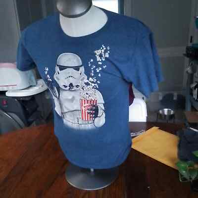 #ad Star Wars L Boys Blue T Shirt $5.00