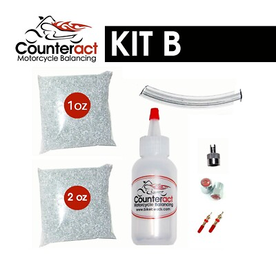 #ad Counteract KIT B Motorcycle Do It Yourself Tire Wheel Balancing Beads Kit 1... $14.99