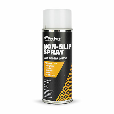 #ad Slippery Fiberglass Shower Clear Spray Non Slip Anti Skid Grip Safety Coating $55.00