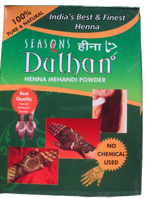 #ad 2 Pack Seasons Dulhan Hair amp; Hands 100g Henna Mehandi Powder Tattoo $10.00