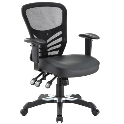 #ad Modway Furniture Articulate Vinyl Office Chair Black EEI 755 BLK $159.99