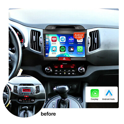 #ad 32G For KIA Sportage 2011 2015 Car Stereo Radio Carplay Android 13 WIFI GPS NAVI $111.79